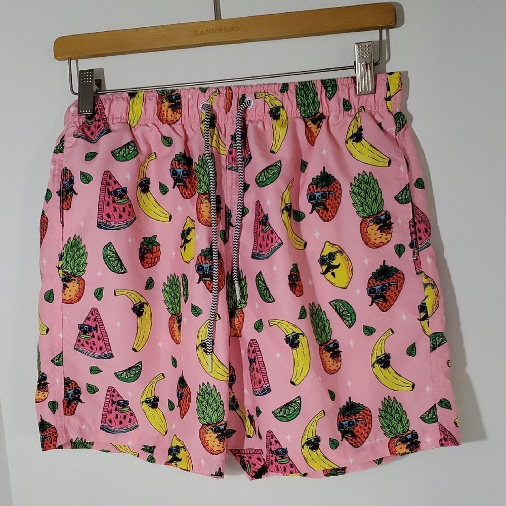 Boardies Apparel Fruit Cocktail Men's Swim Trunks Size S